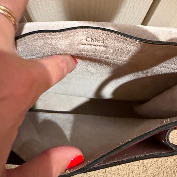 Vintage Burgundy Suede Fringe Bag - Picture 11 of 16